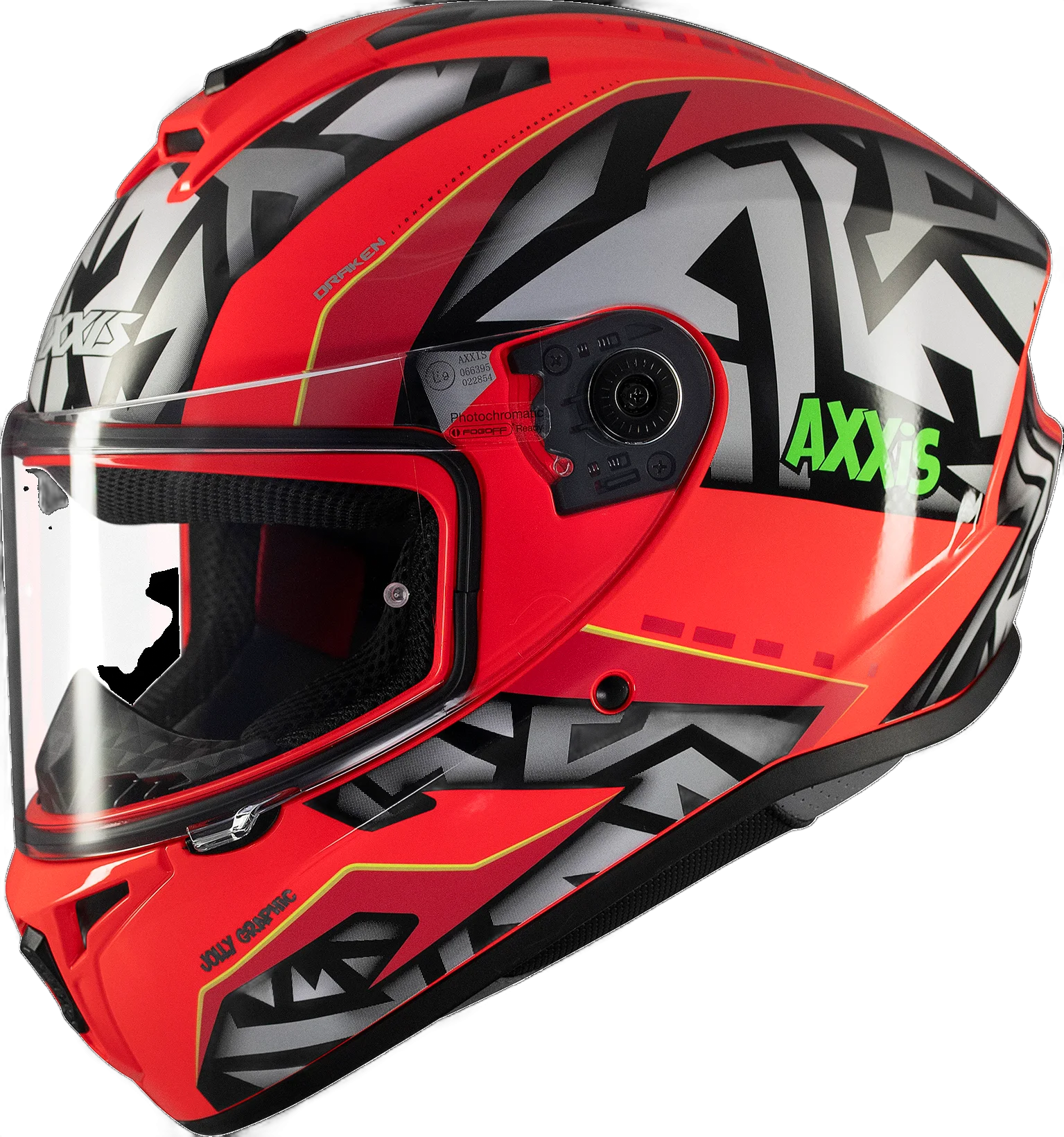 AXXIS DRAKEN S JOLLY C5 MATT RED