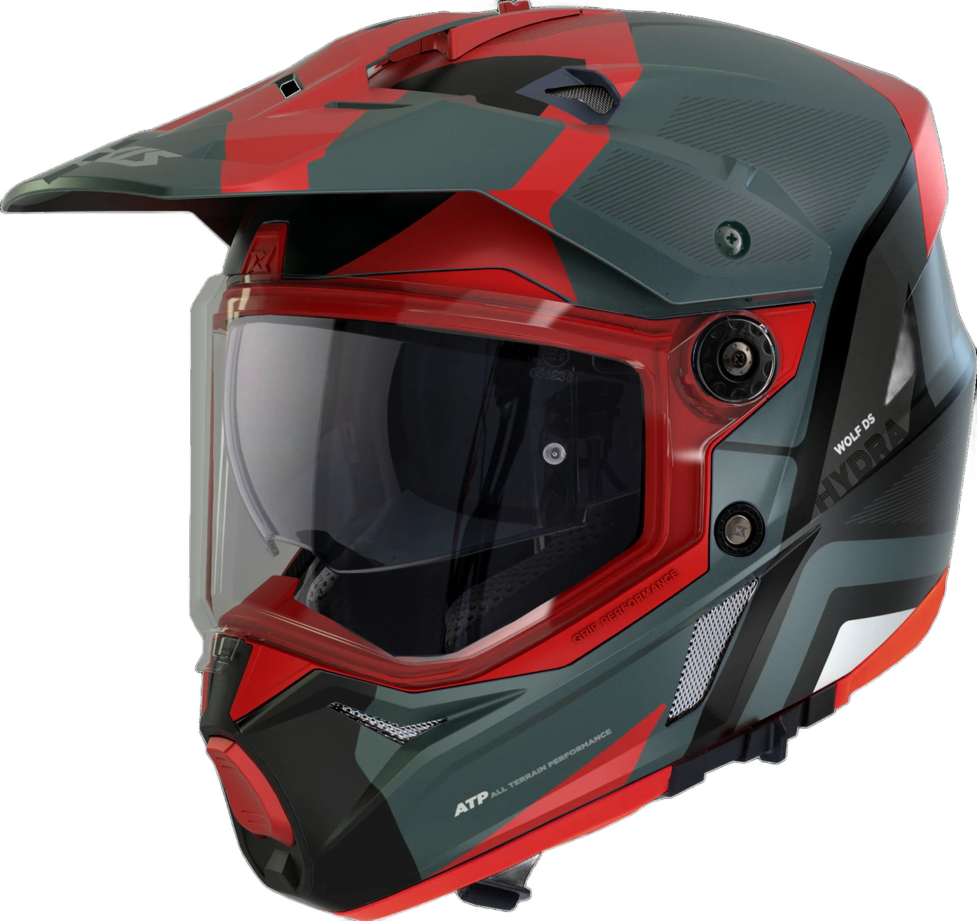 AXXIS WOLF DS HYDRA B5 MAT KIRMIZI