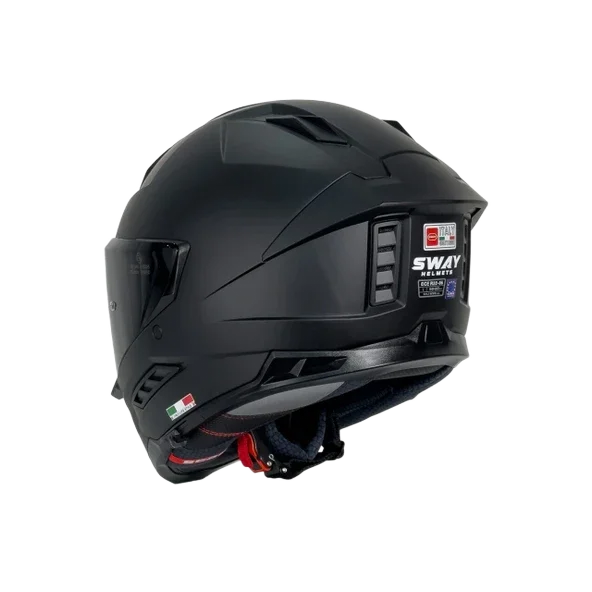 SWAY SW 868 MAT SİYAH FULL FACE KASK