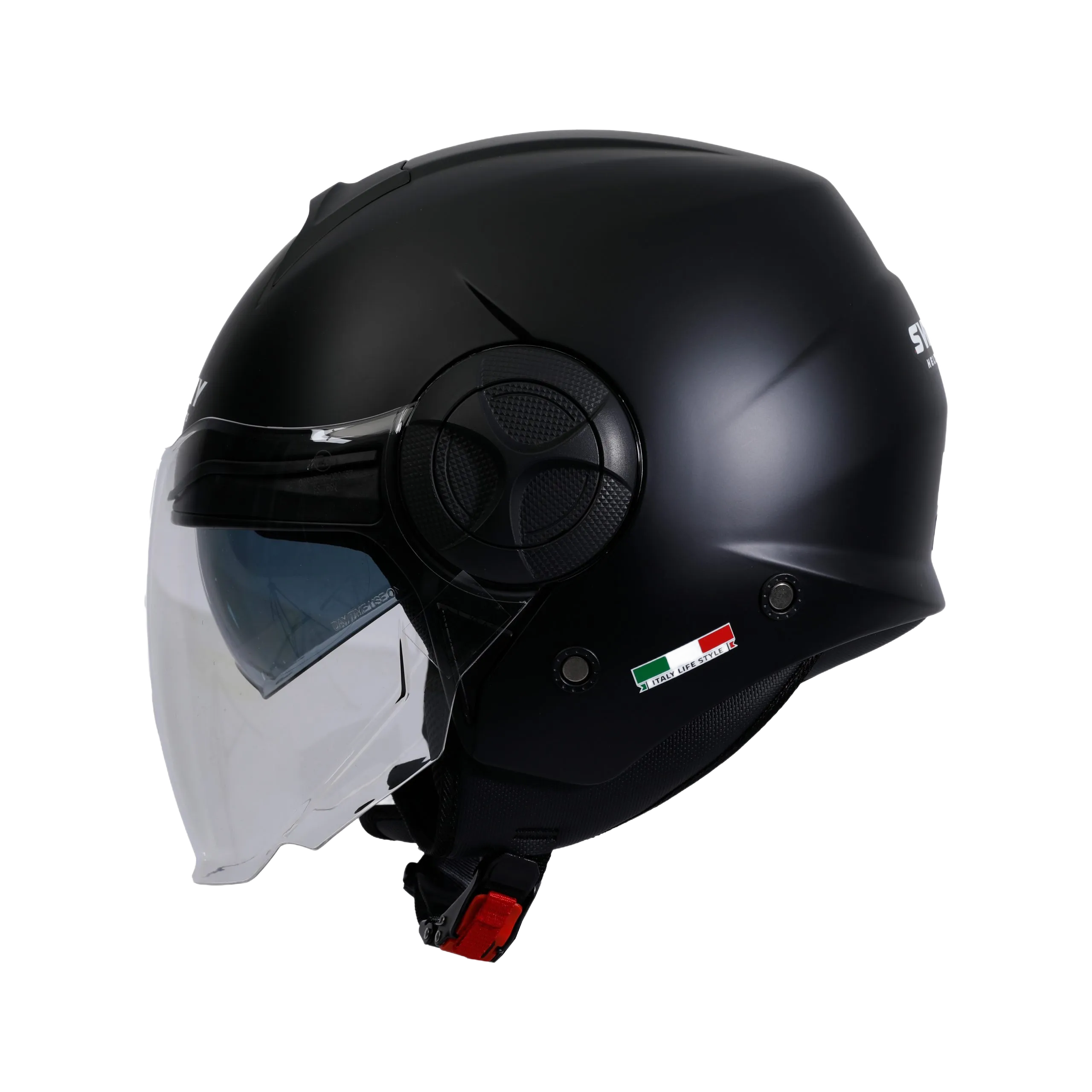 SWAY SW 737 Matt Black Yarım Kask